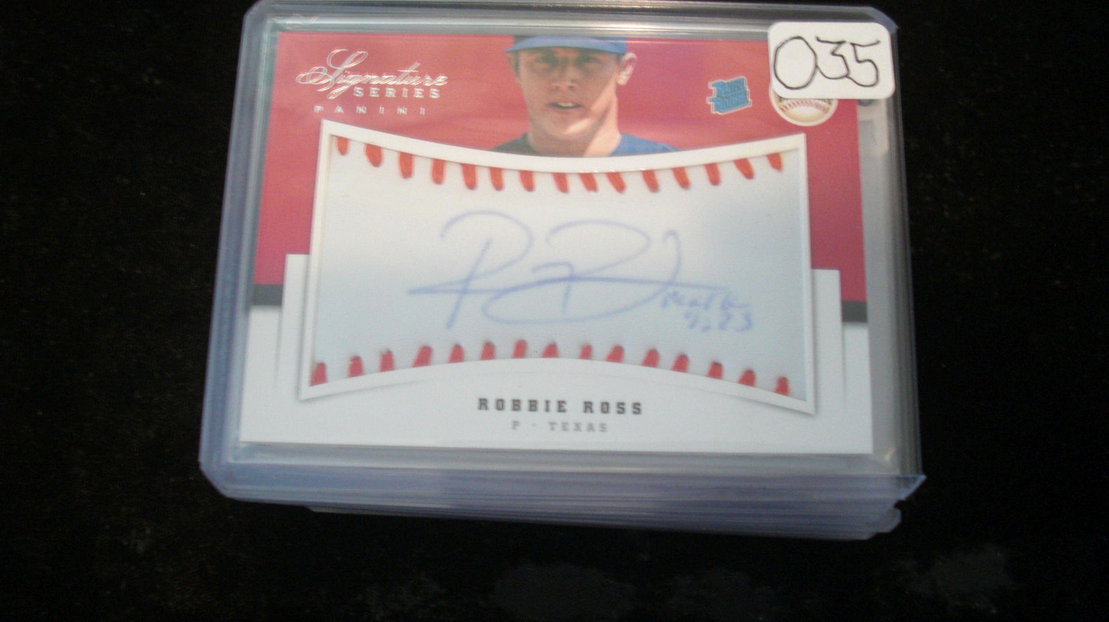 rated rookie sweet spot signature numbered 299 (1 of 1)