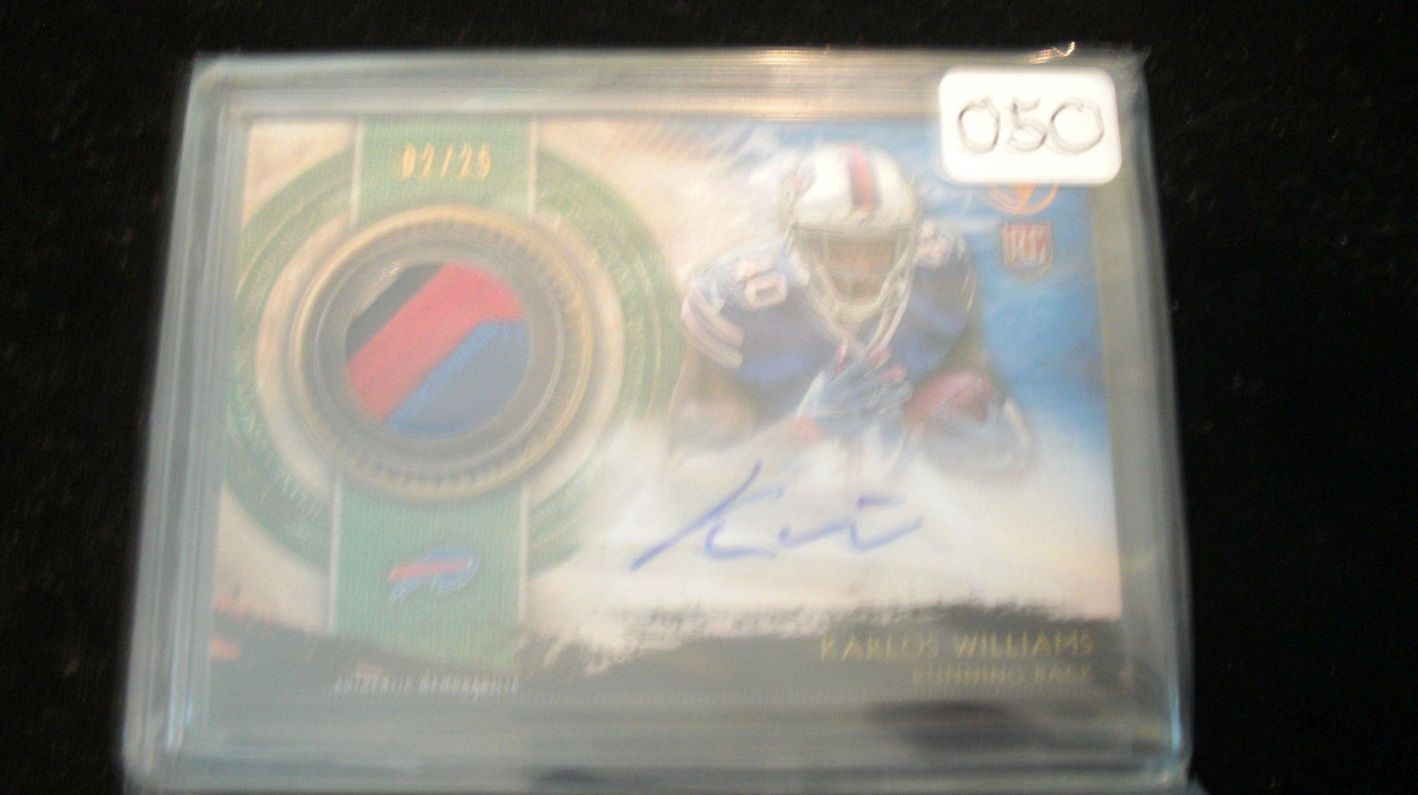 4 Color Patch RC Signature numbered 02/25 (1 of 1)