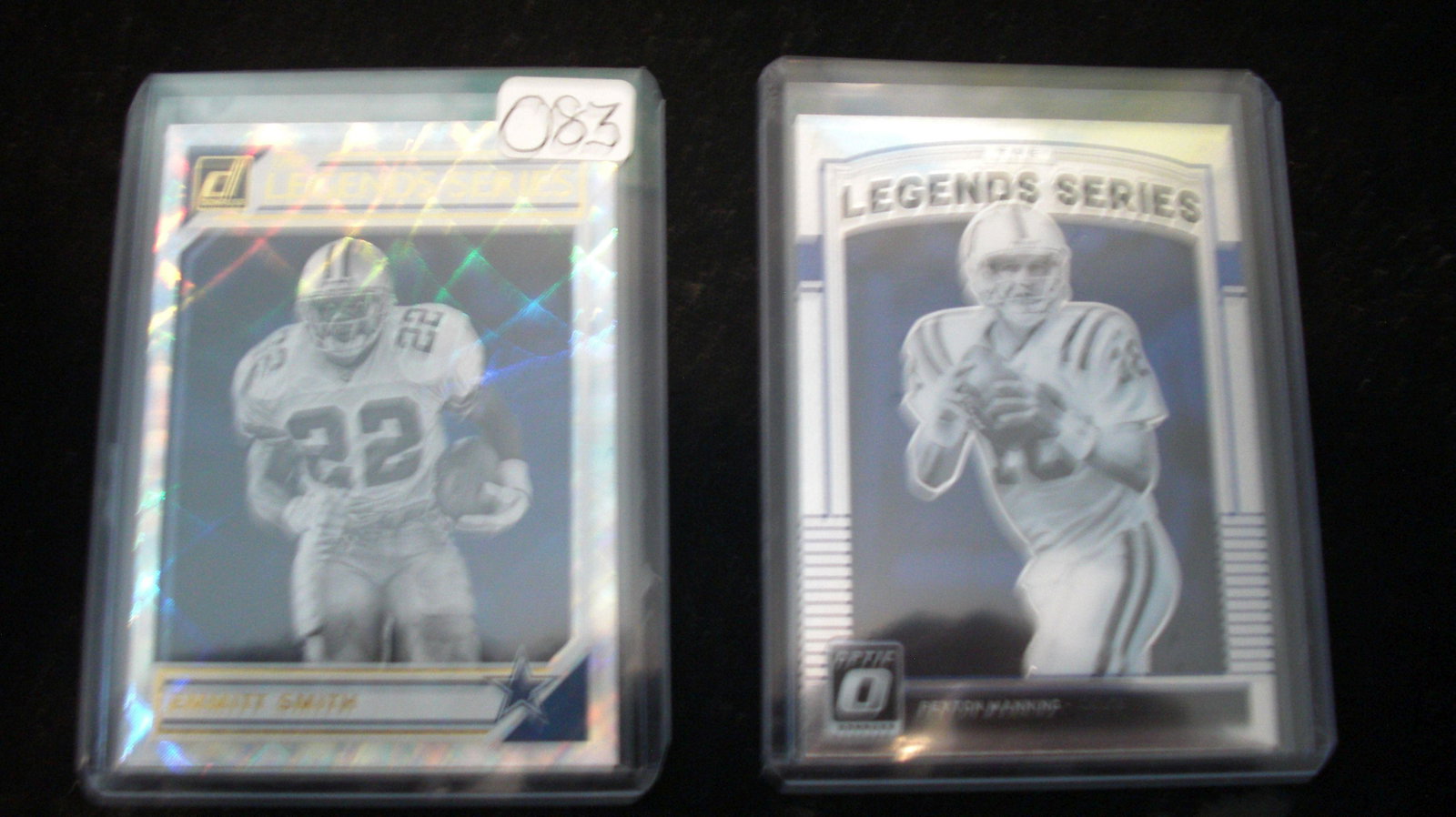 2 Legens Emmitt, and Peyton: Peyton Manning, and Emmitt Smith Legends