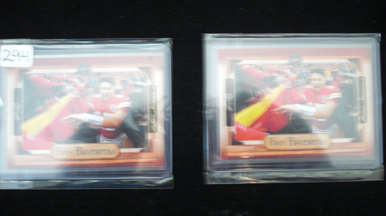 2 Patrick Mahomes II Cards (1 of 1)