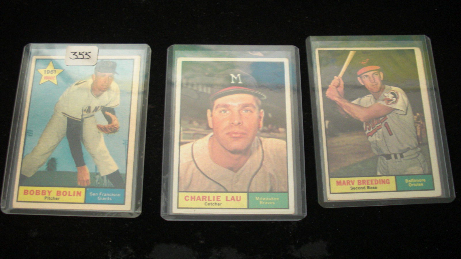 3 1961 Topps Cards (1 of 1)