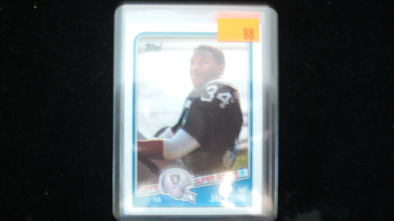 bo jackson: in top loader