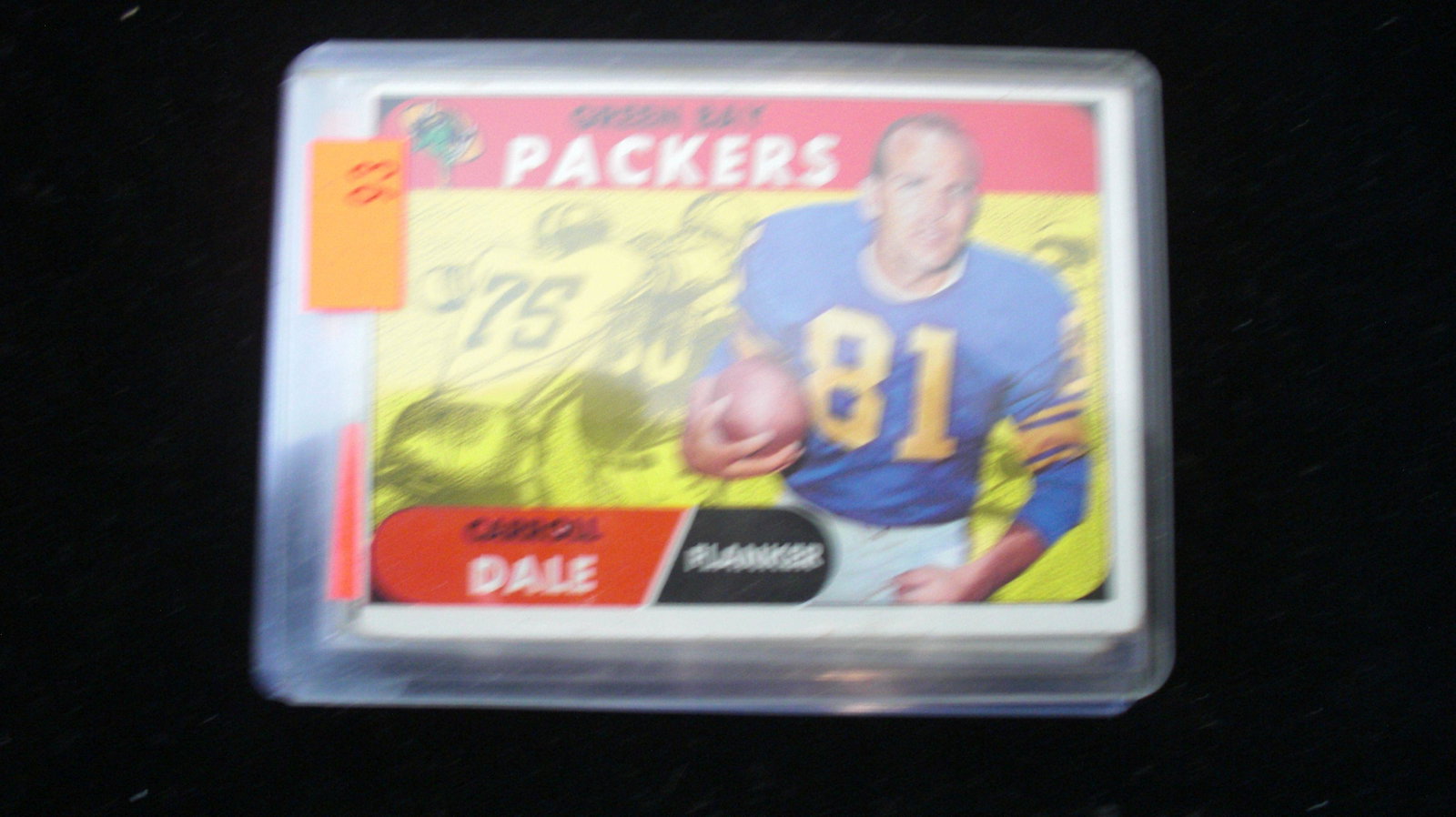 carroll dale green bay packers: in top loader