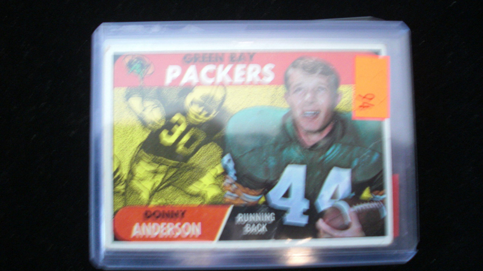 donny anderson green bay packers: in top loader