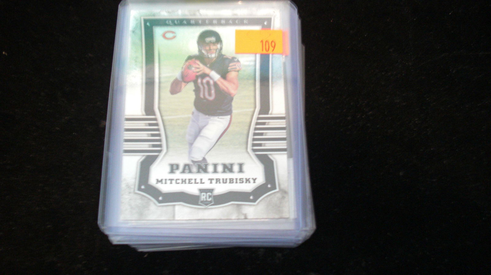 mitchell trubisky rookie panini (1 of 1)