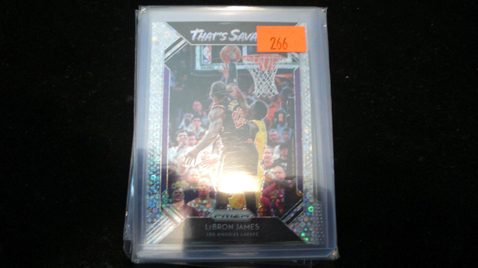 2018/19 lebron james prizm thats savage (1 of 1)
