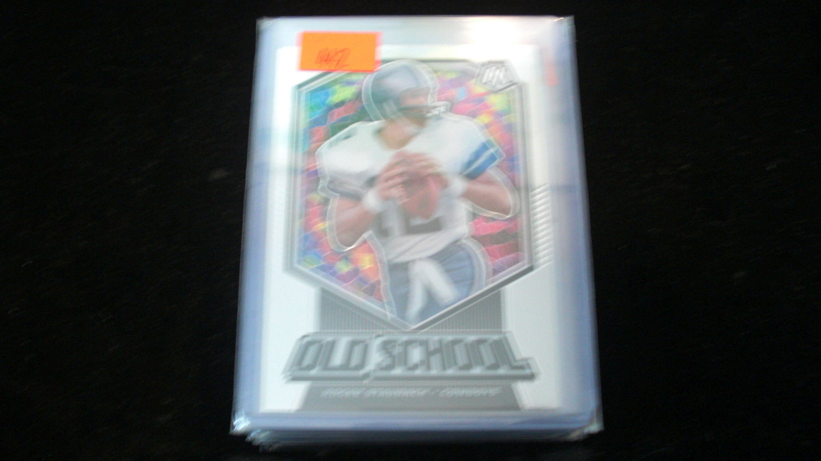 roger staubach mosaic old school: in top loader