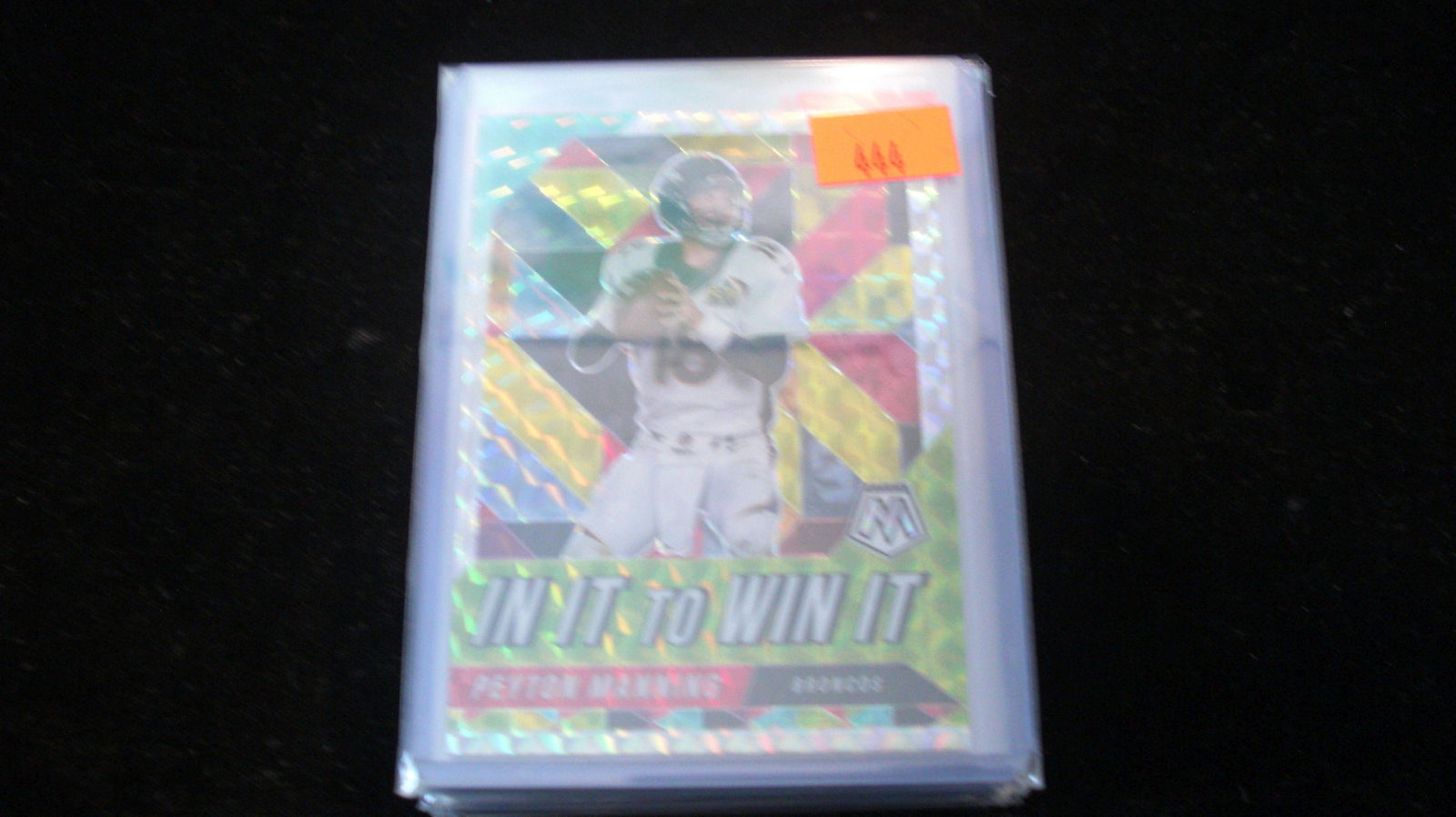 peyton manning colored mosaic in it to win it (1 of 1)