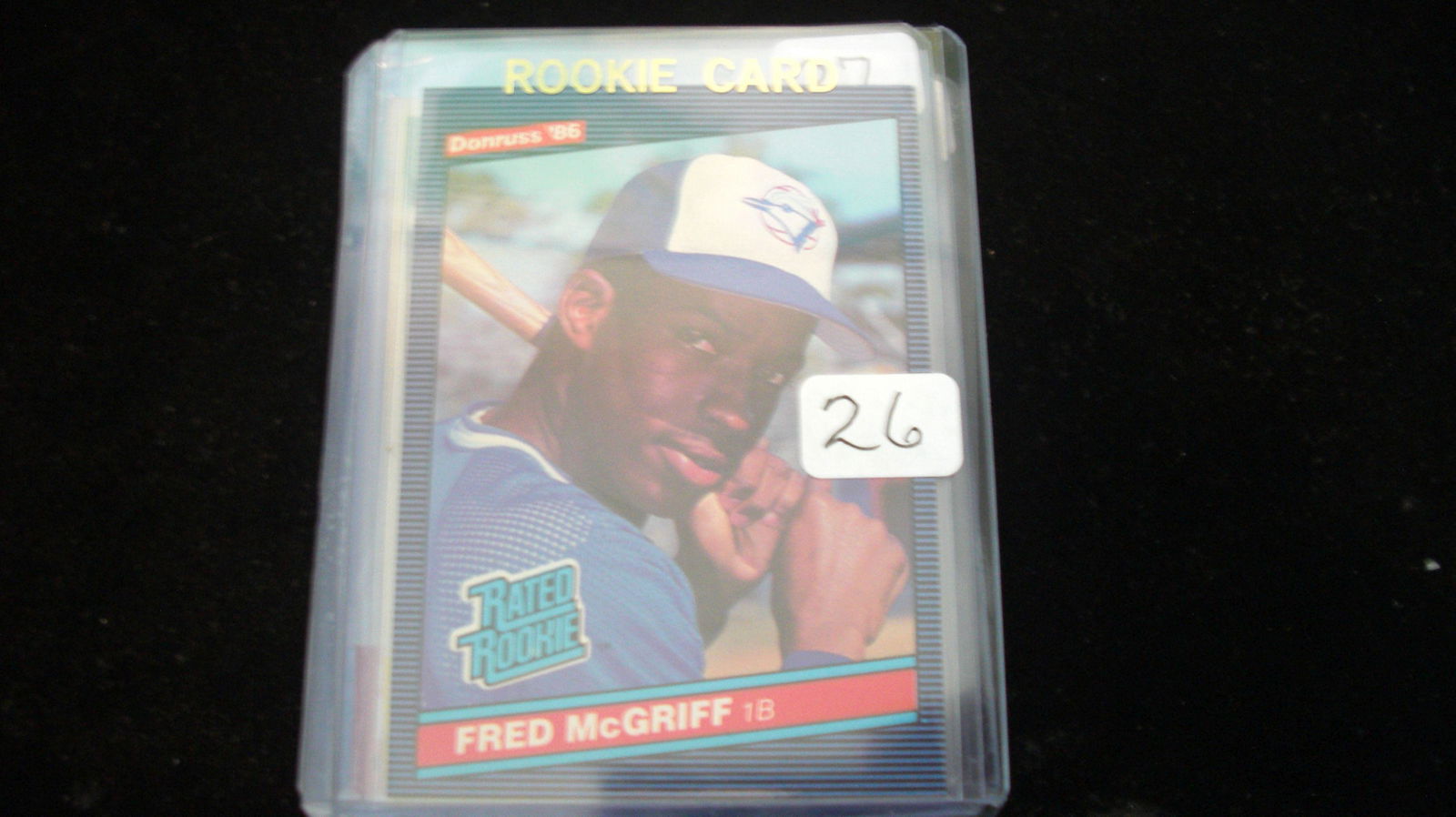 Fred McGriff Rated Rookie (1 of 1)