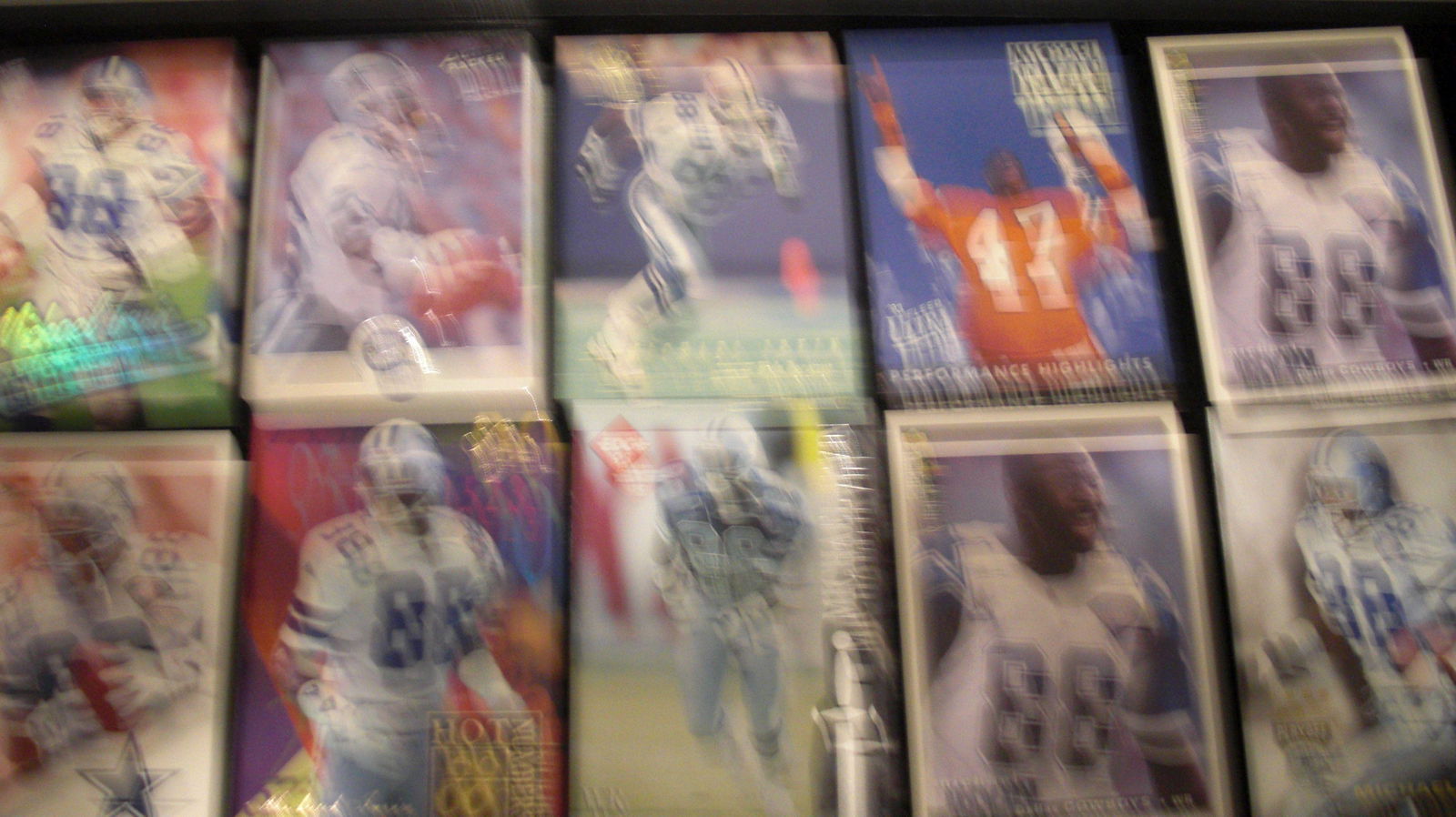 lot of 10 michael irvin cards (1 of 1)