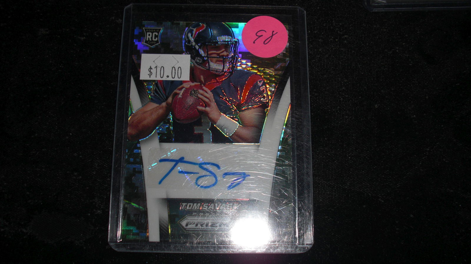 tom savage rookie signature prizm #164/200 (1 of 1)