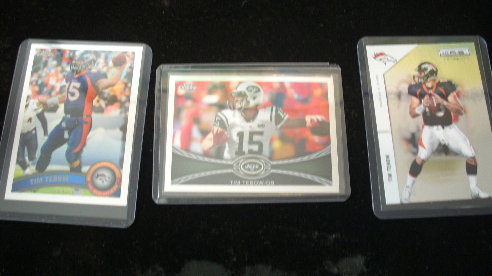 lot of 3 tim tebow cards (1 of 1)