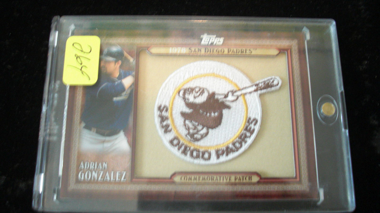 adrian gonzalez patch card (1 of 1)