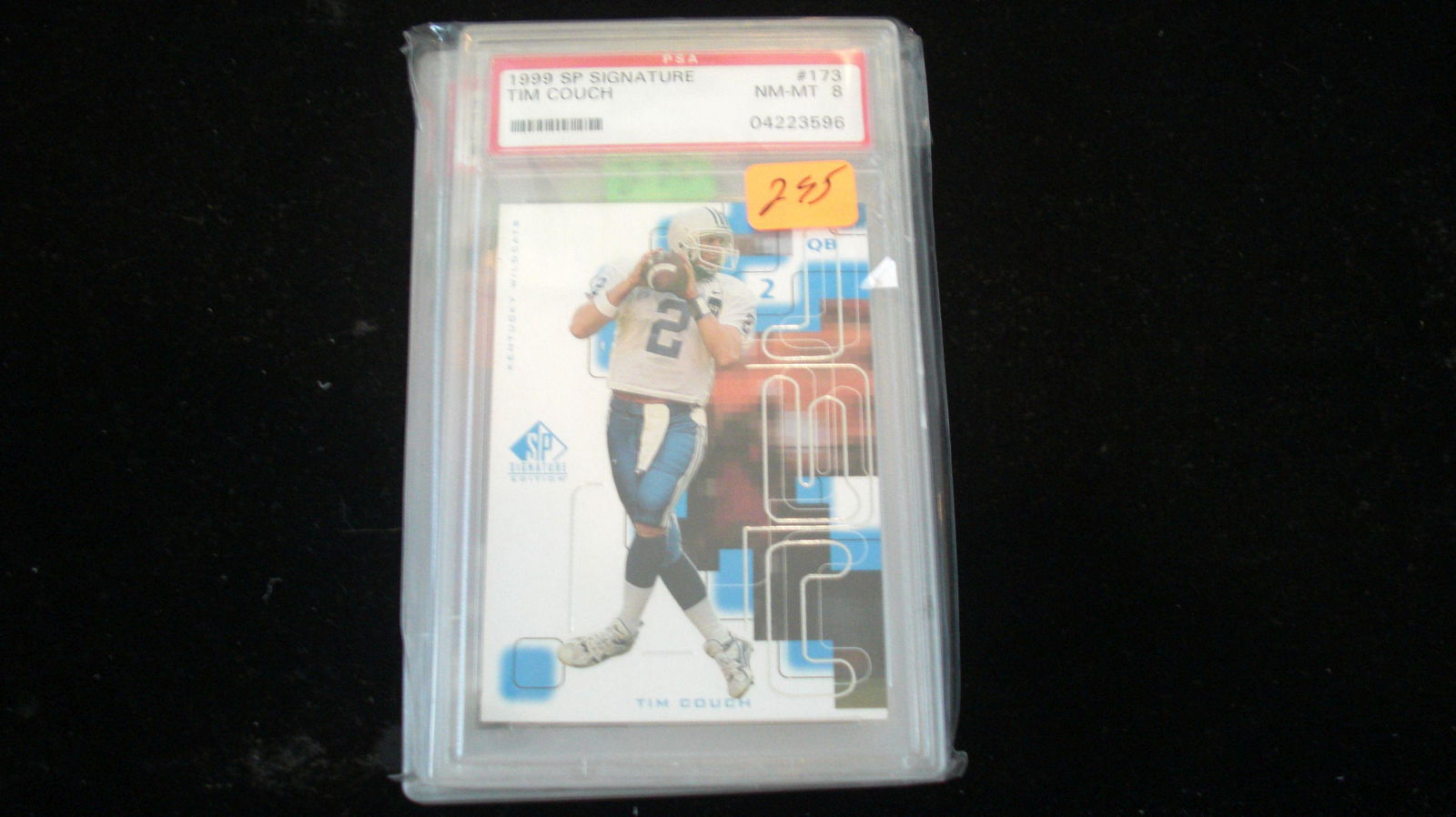 psa graded 1999 tim couch mint 8 (1 of 1)
