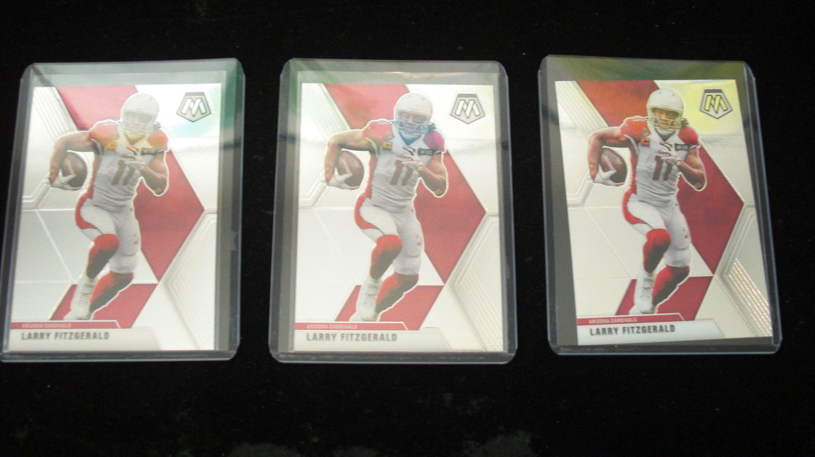 lot of 3 larry fitzgerald mosaic cards (1 of 1)