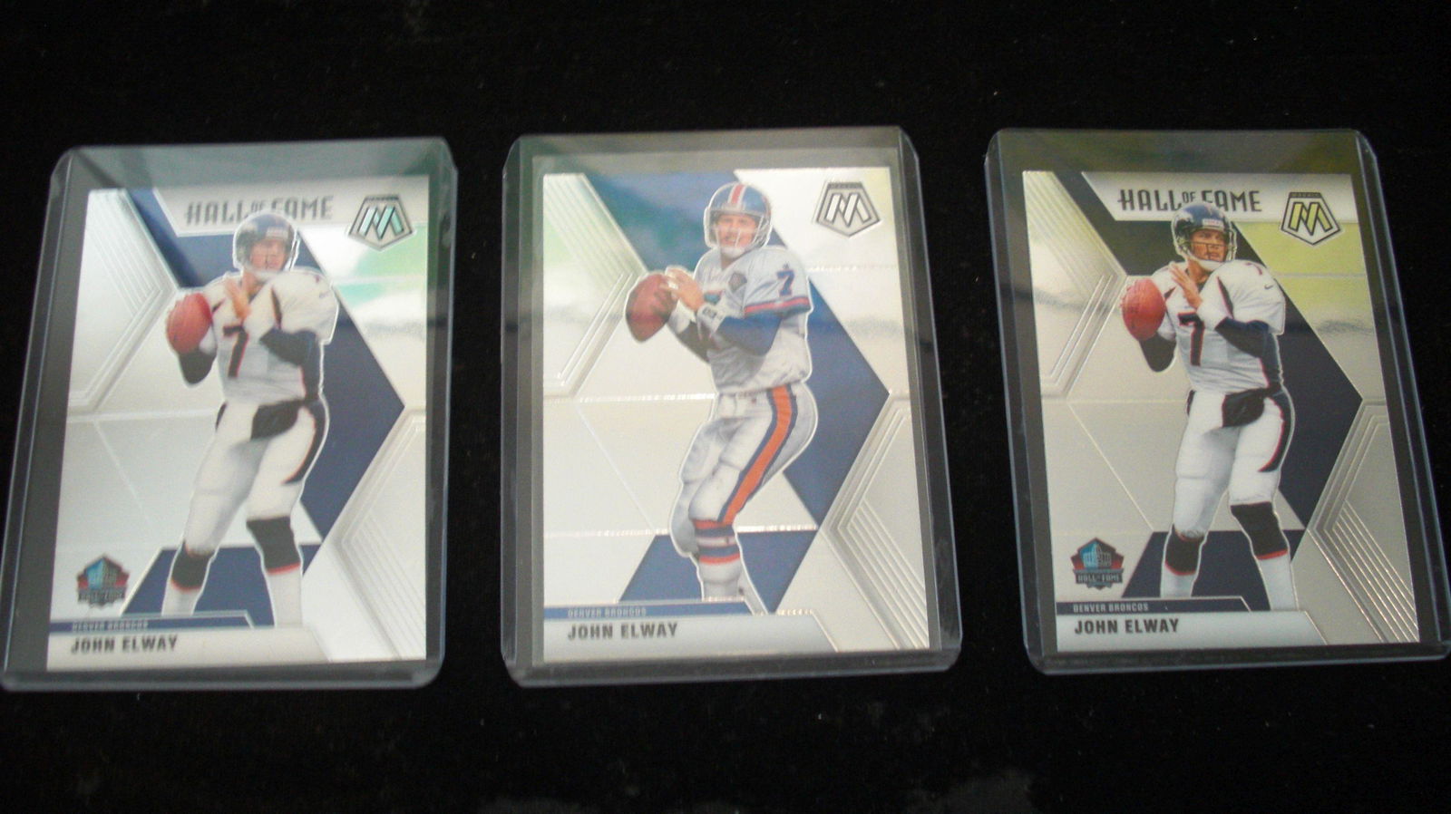 lot of 3 john elway mosaics cards (1 of 1)
