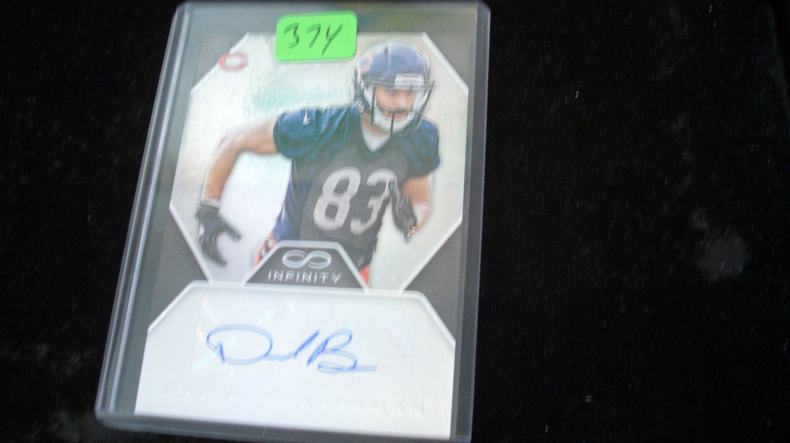 daniel braverman signature #041/388: in top loader
