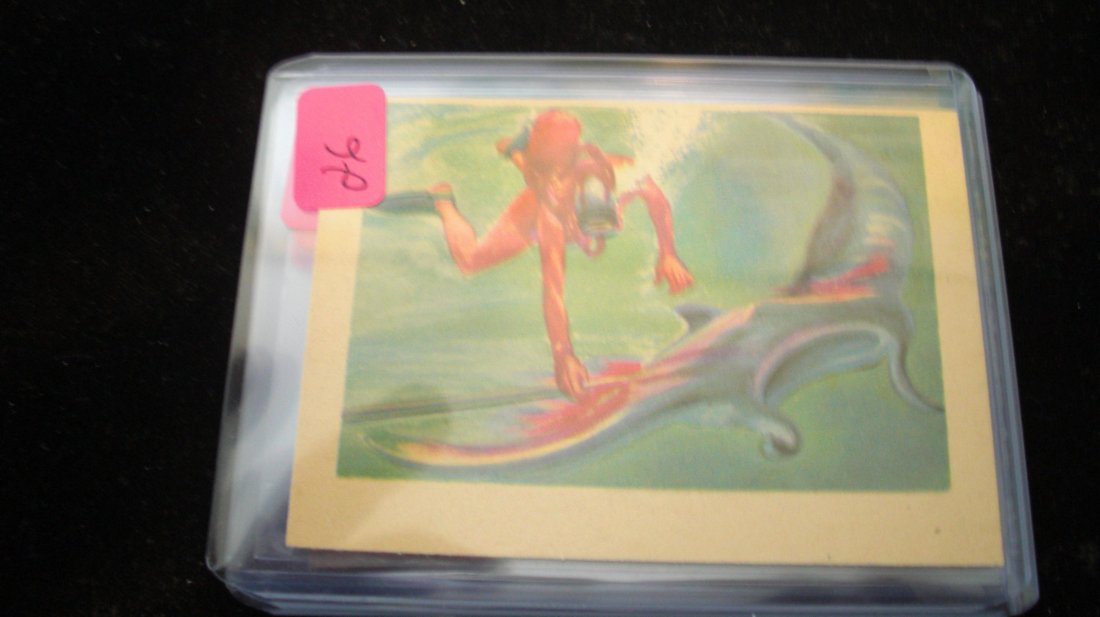 1956 gum card: in top loader