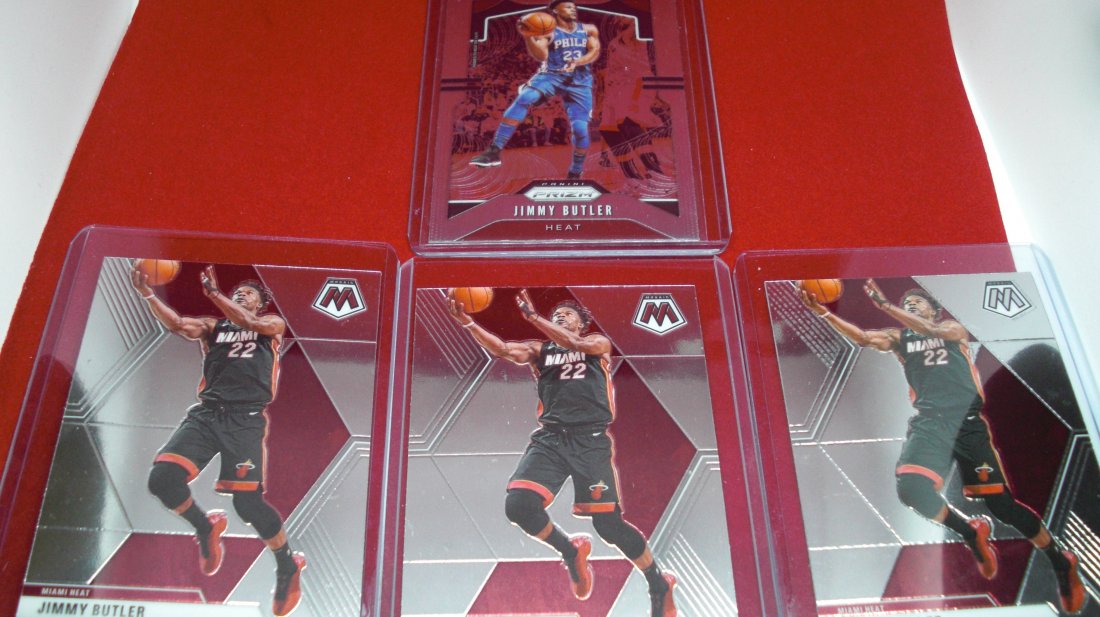 lot of 4 jimmy butler cards (1 of 1)