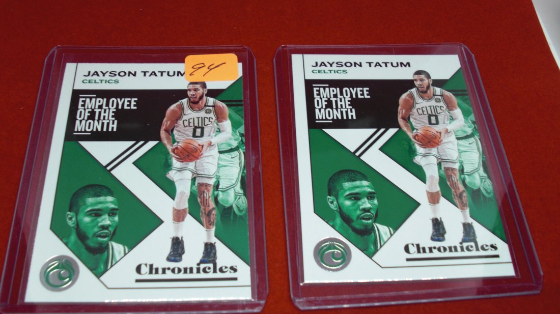 lot of 2 jayson tatum chronicles card (1 of 1)