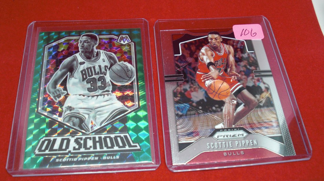 lot of 2 scottie pippen cards (1 of 1)