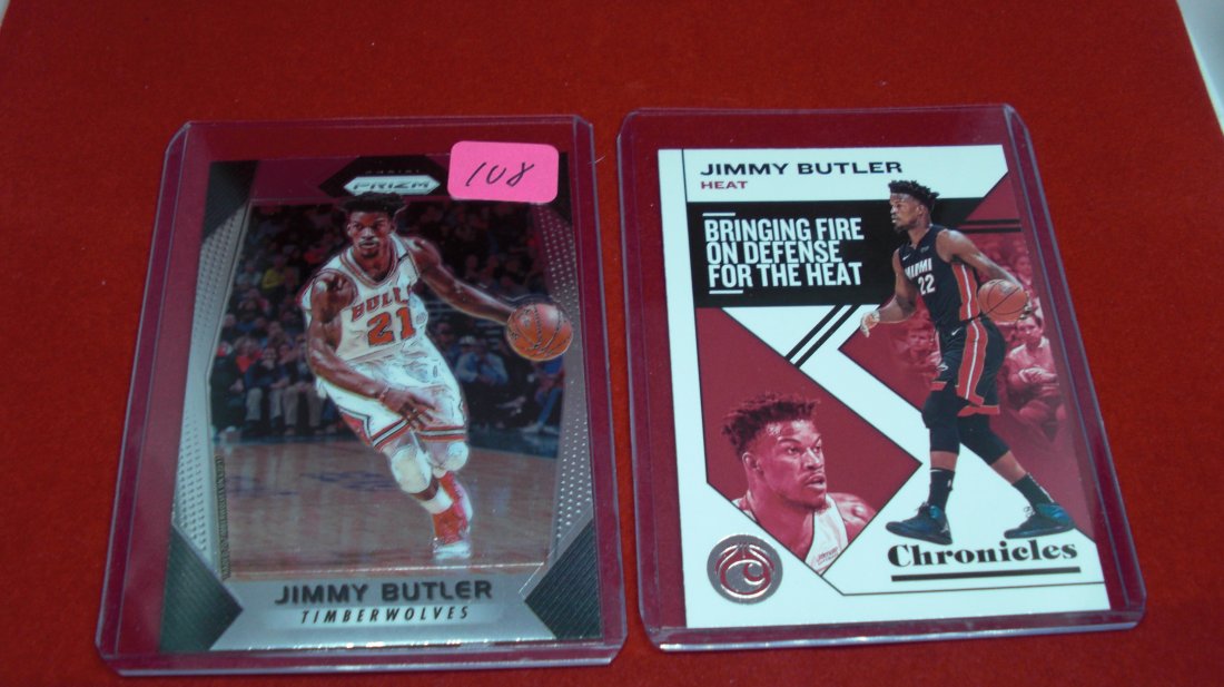 lot of 2 jimmy butler cards (1 of 1)