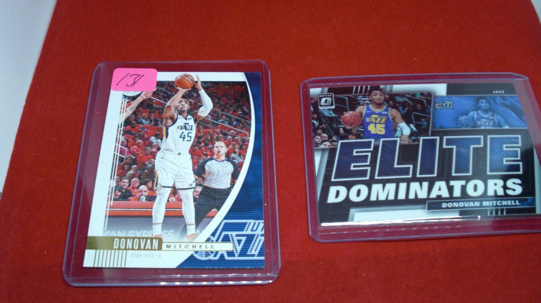 lot of 2 donovan mitchell cards (1 of 1)