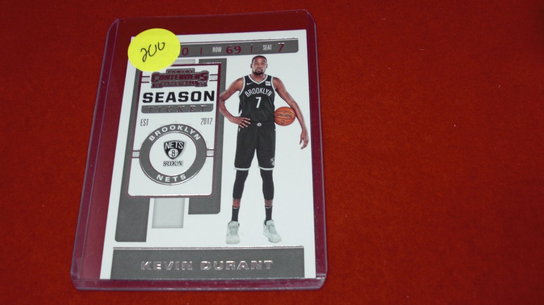 kevin durant season ticket: In top loader