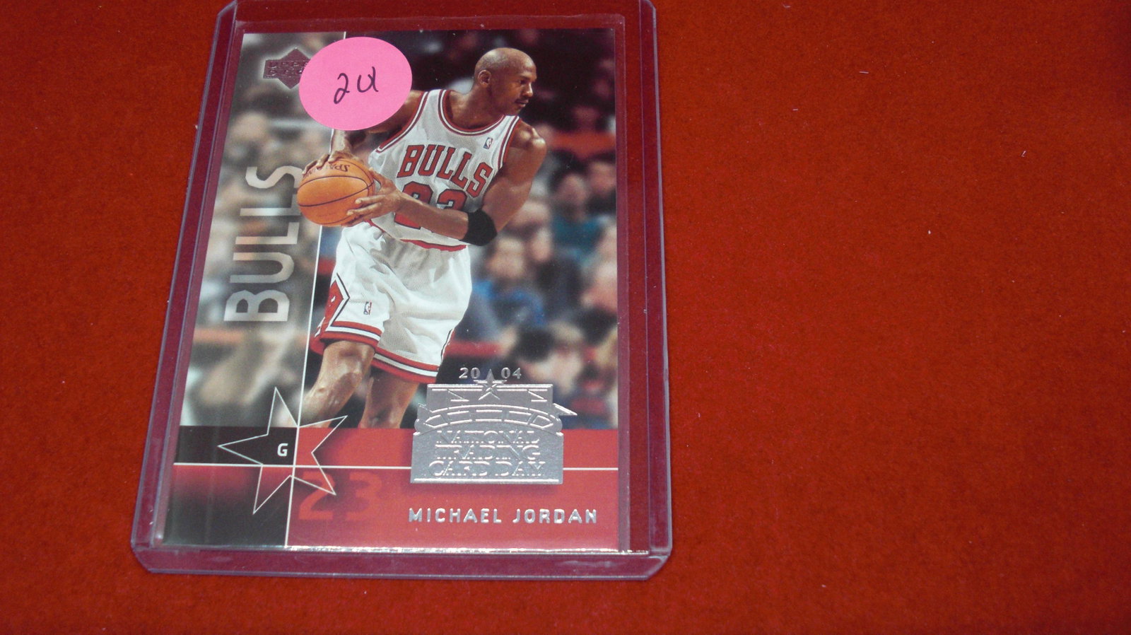 michael jordan upper deck: In top loader