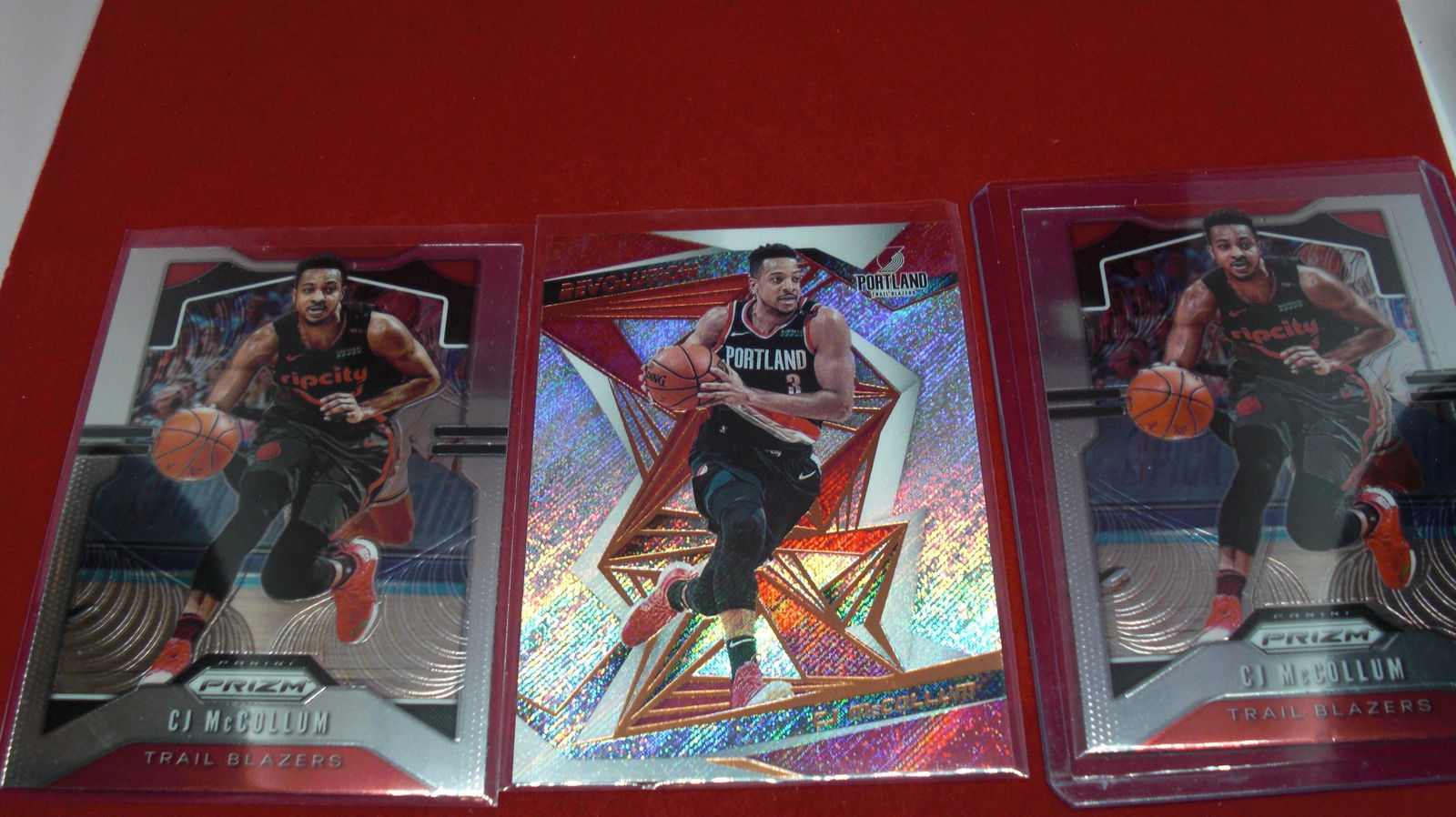 lot of 3 cj mccullum cards (1 of 1)