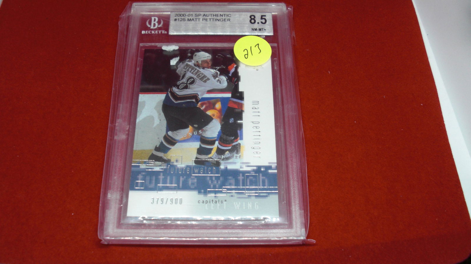 beckett graded matt pettinger mint 8.5 #379/900 (1 of 1)