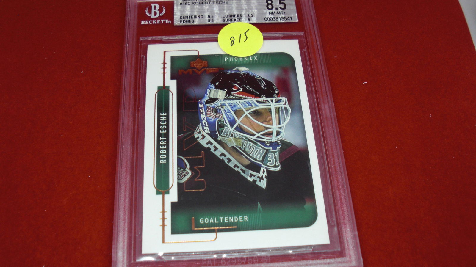 beckett graded robert esche mint 8.5 (1 of 1)