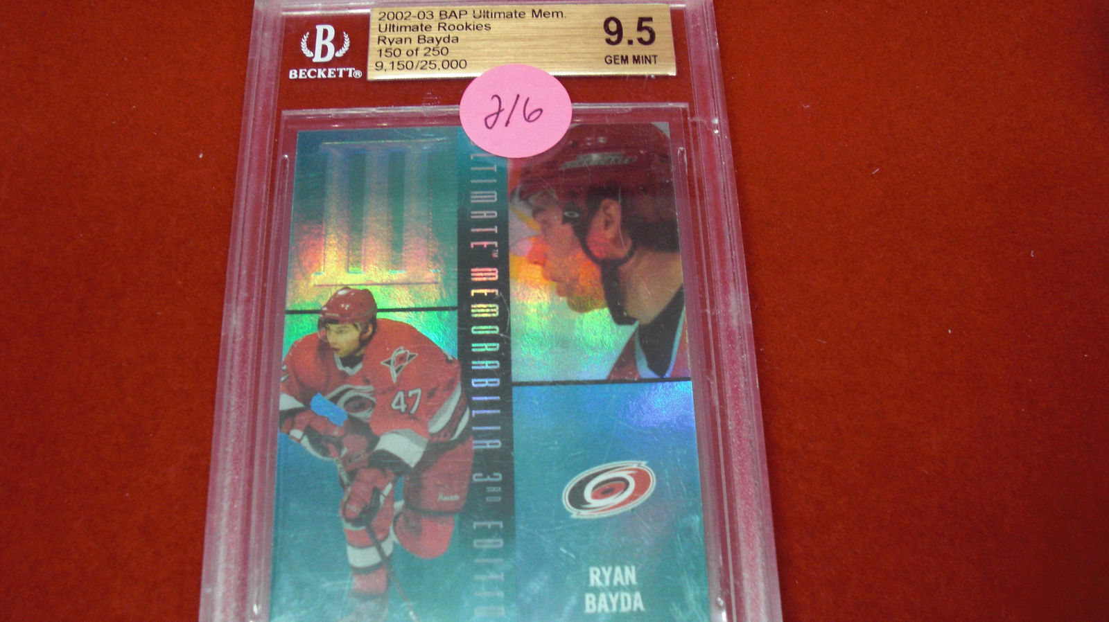 beckett graded ryan bayda mint 9.5 (1 of 1)