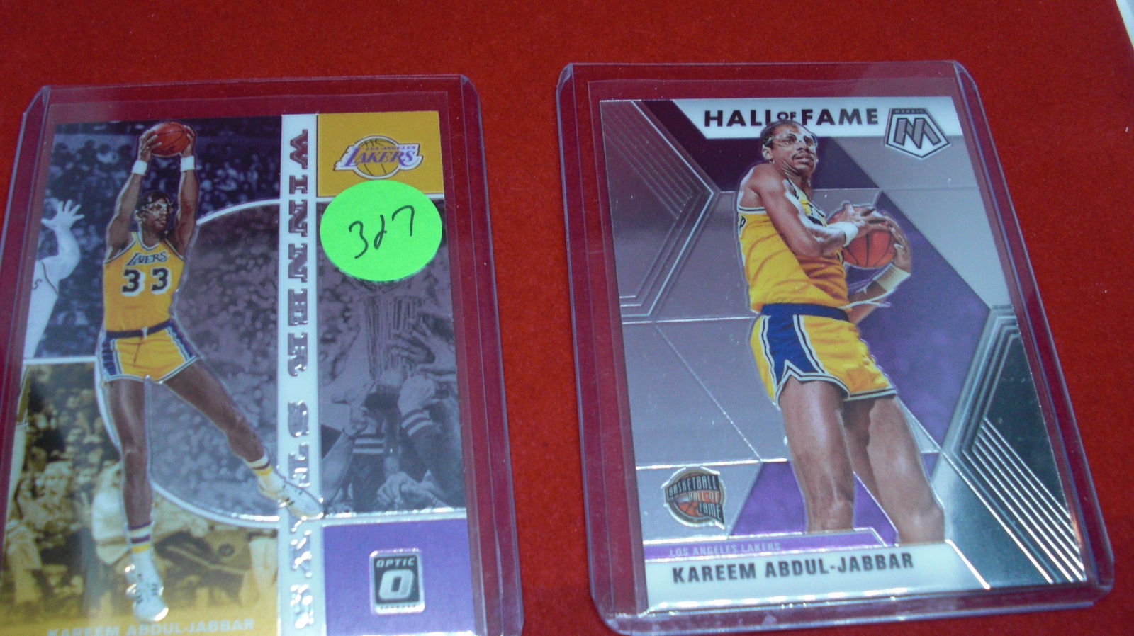 lot of 2 kareem abdul jabbar cards (1 of 1)