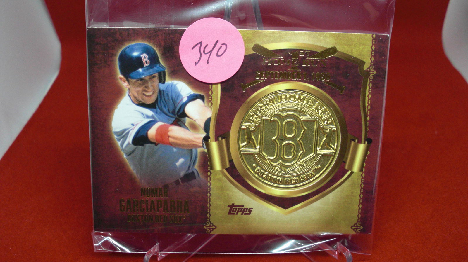 nomar garciaparra medallion card (1 of 1)