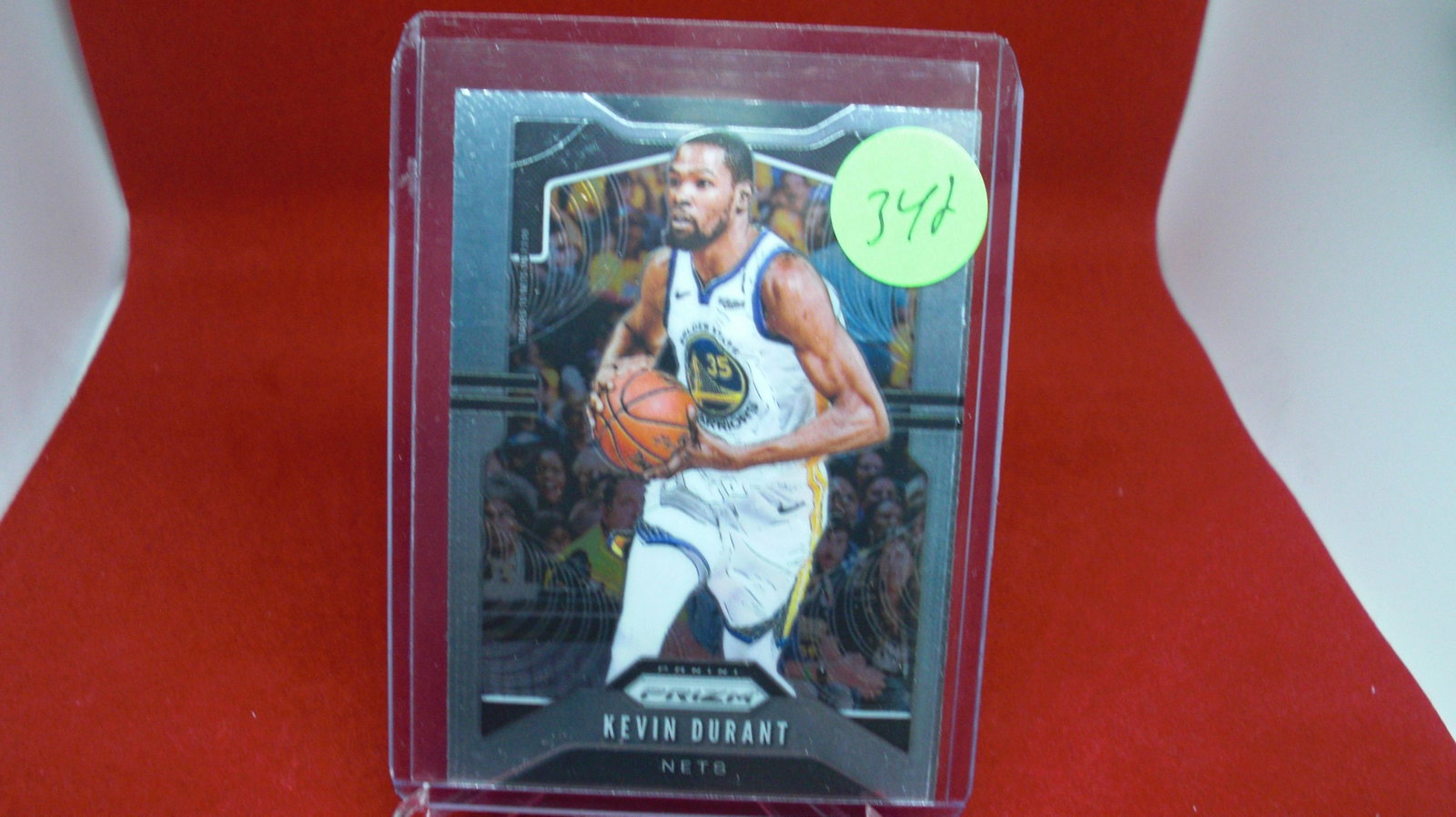 kevin durant prizm: in top loader