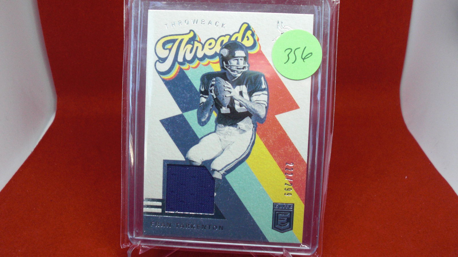 fran tarkenton jersey threads #222/299 (1 of 1)