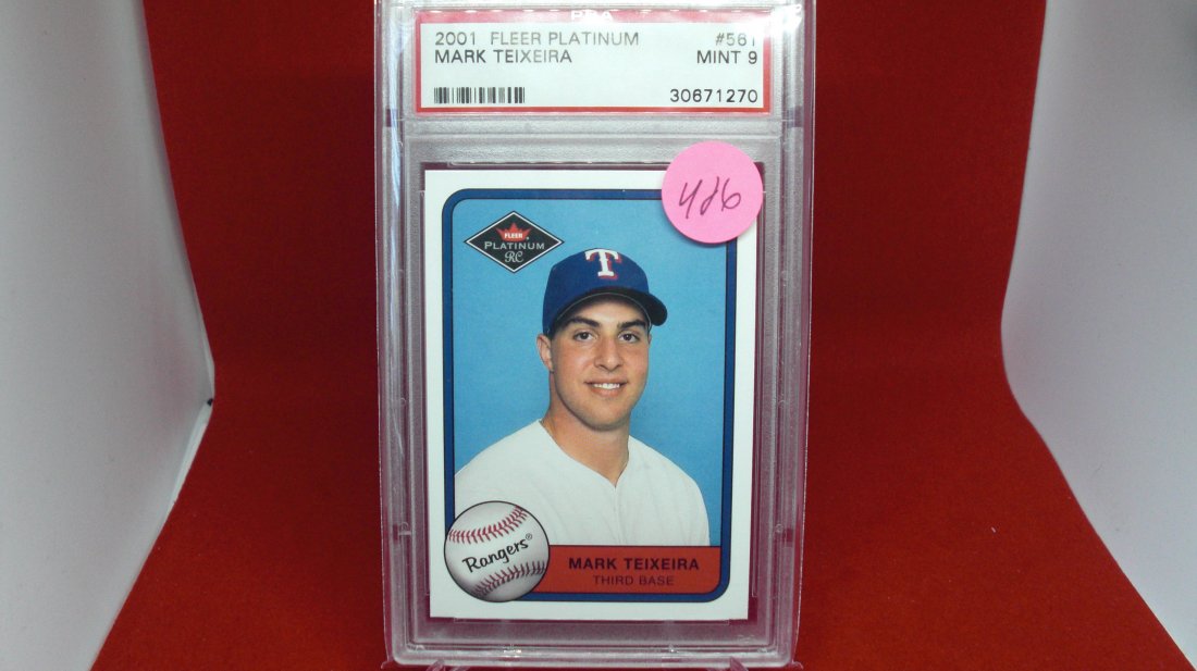 psa graded 2001 mark teixeira mint 9 (1 of 1)