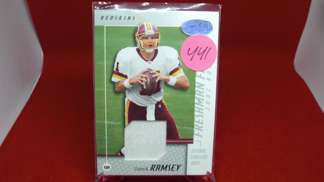 patrick ramsey jersey card #551/800 (1 of 1)