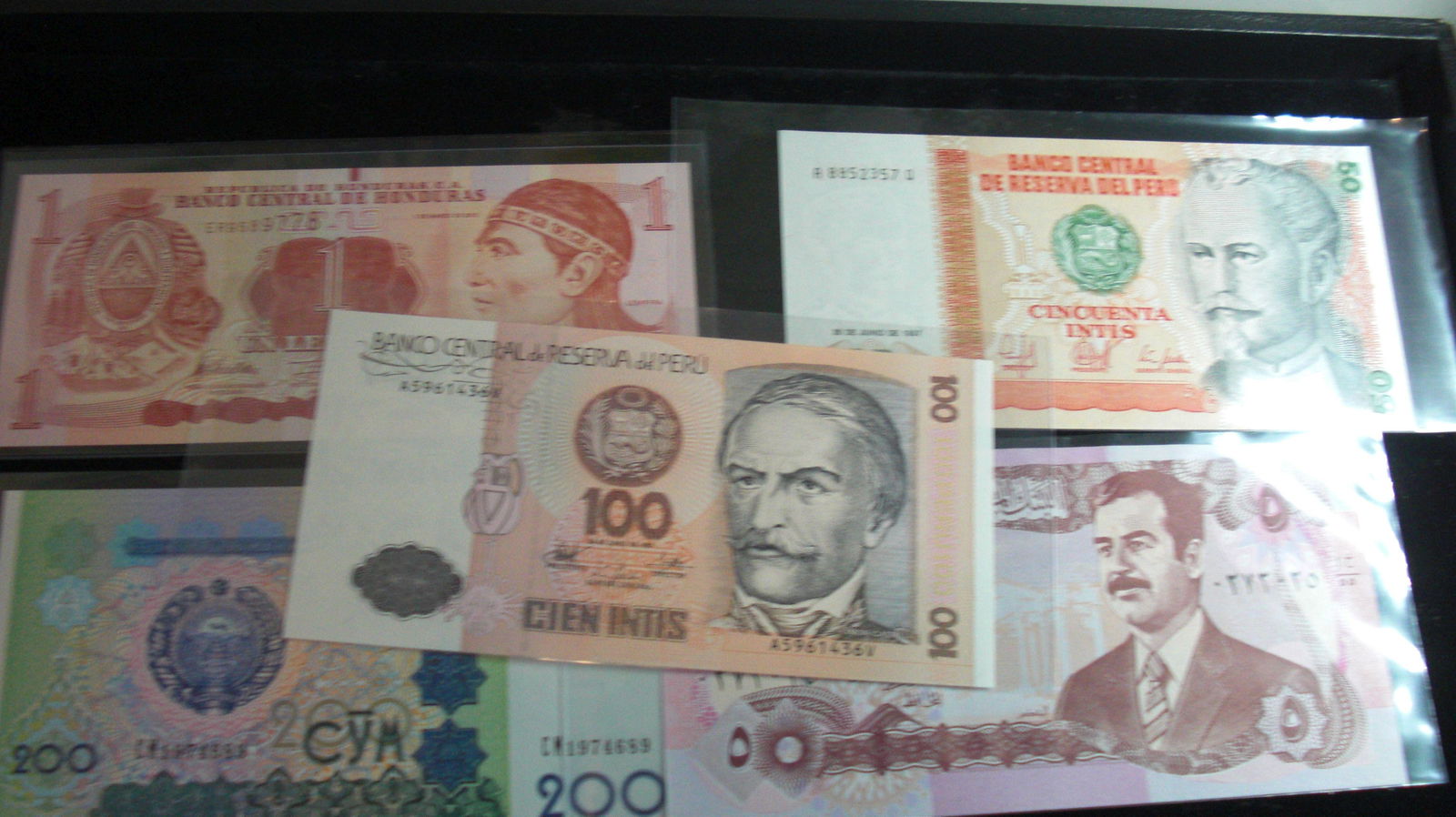 lot of 5 foreign notes (1 of 1)