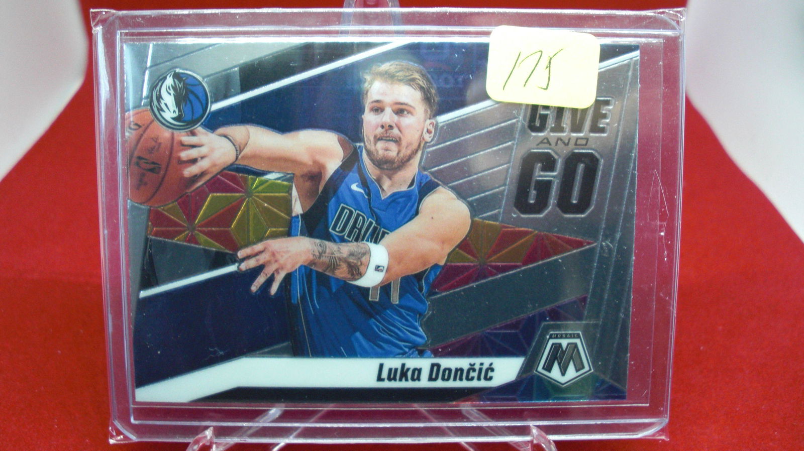 luka doncic give and go mosaic (1 of 1)