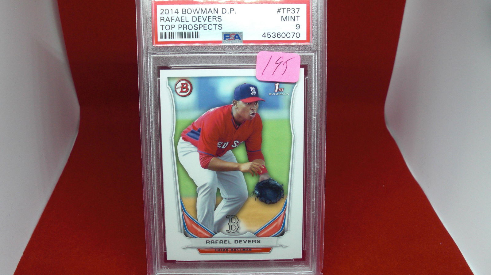 psa graded rafael devers mint 9 (1 of 1)