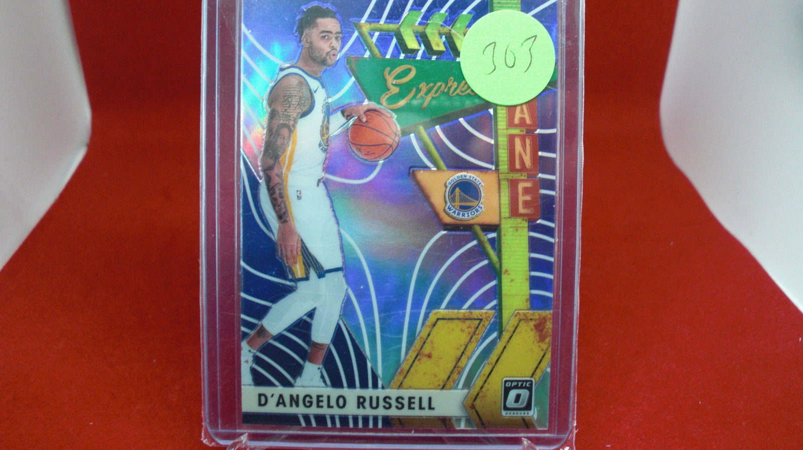 d'angelo russel optic express: in top loader