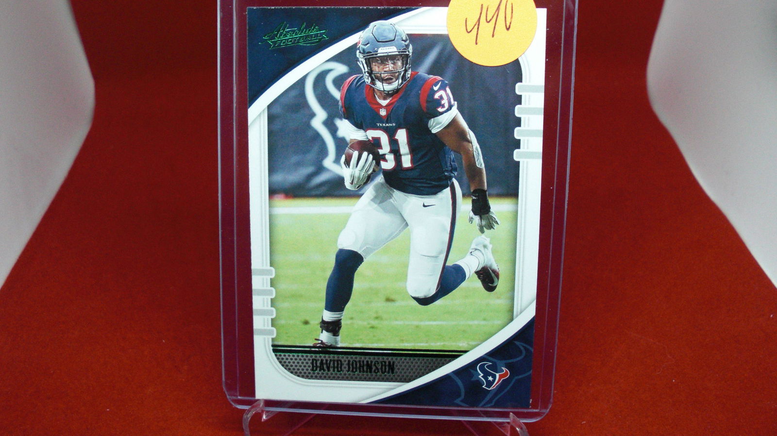 david johnson texans: in top loader