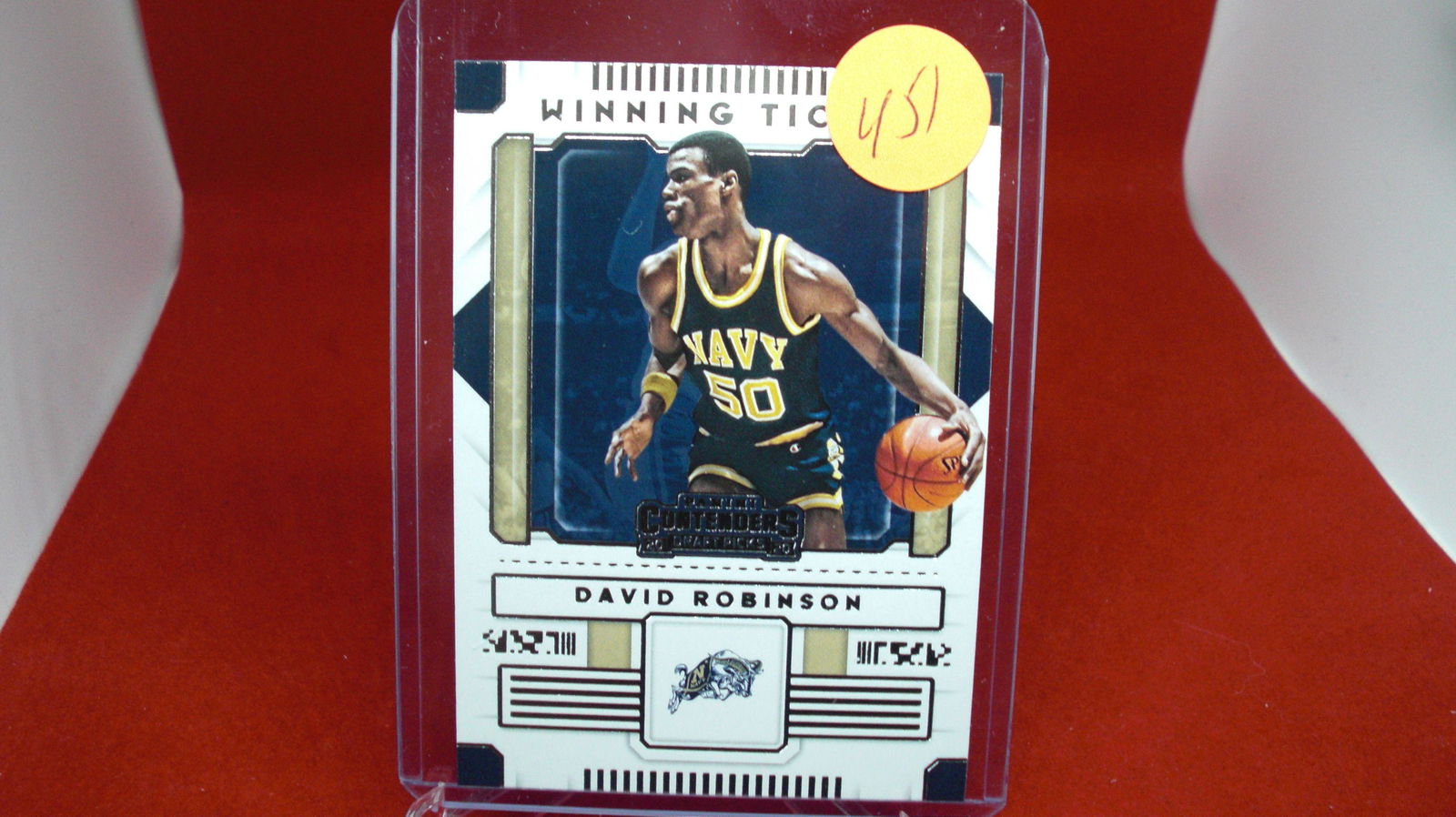 david robinson: in top loader