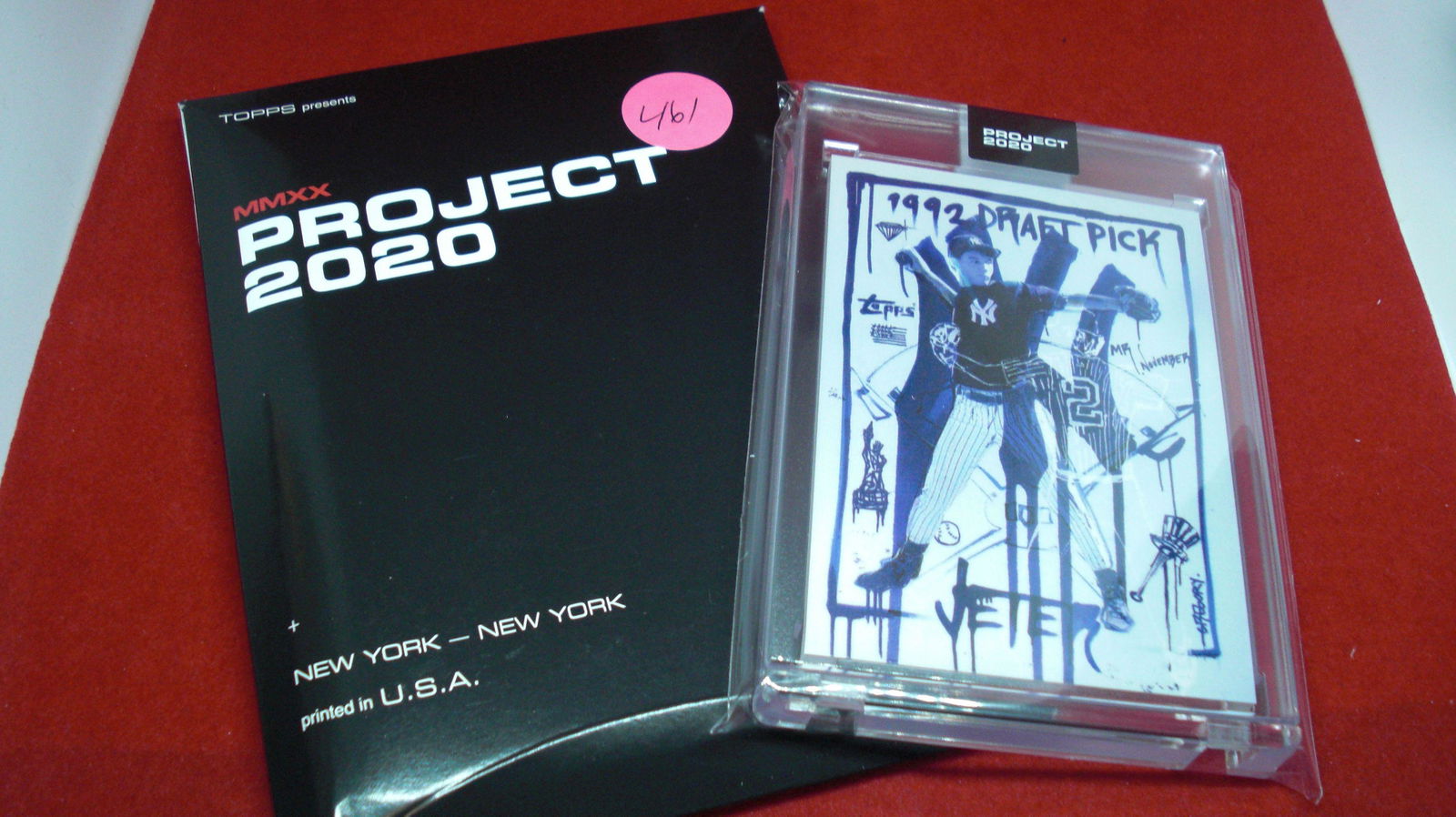 project 2020 derek jeter in hard plastic case (1 of 1)