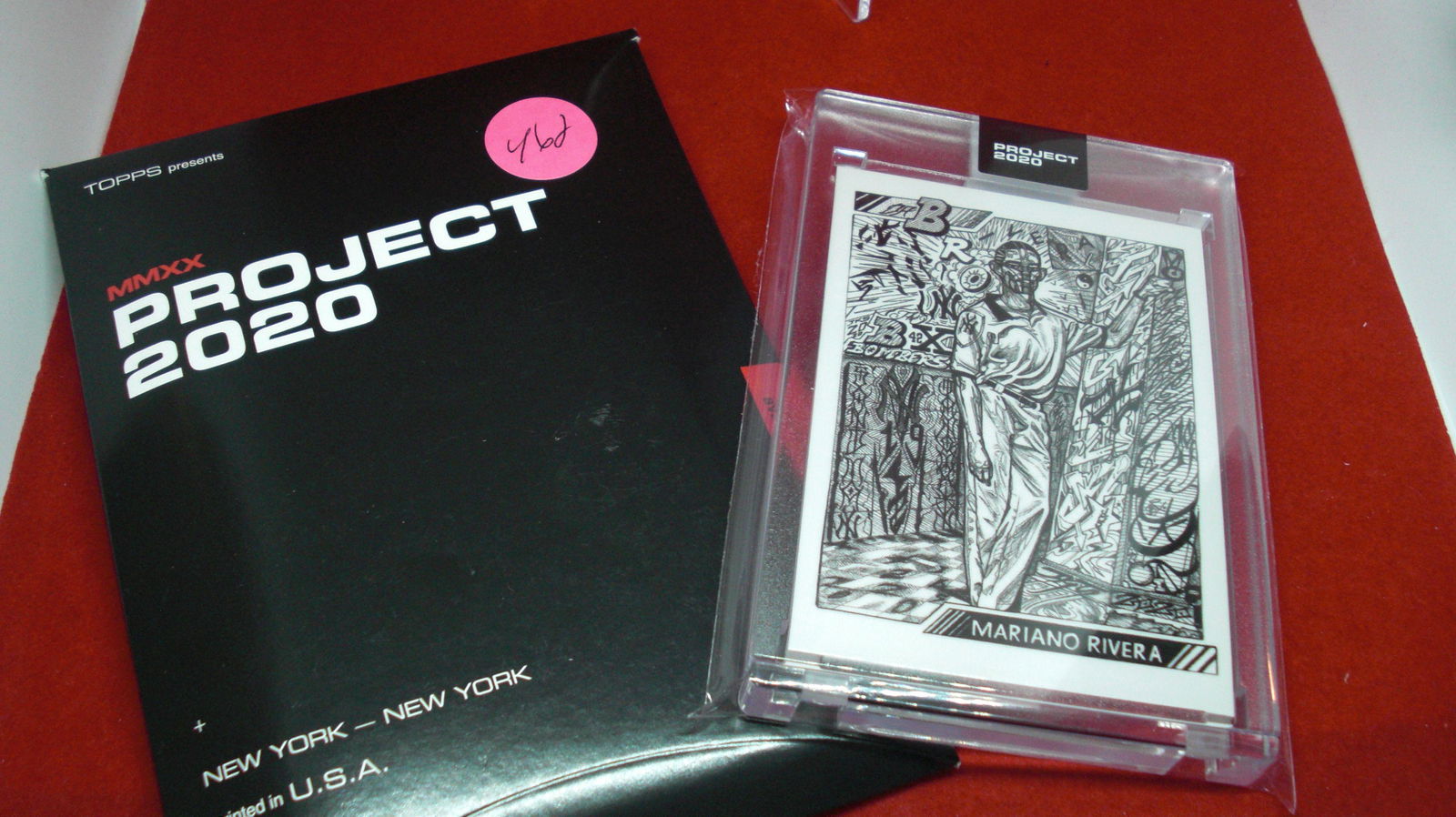 project 2020 mariano rivera in hard plastic case (1 of 1)