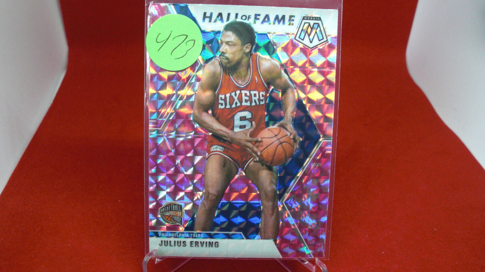 julius erving pink mosaic (1 of 1)