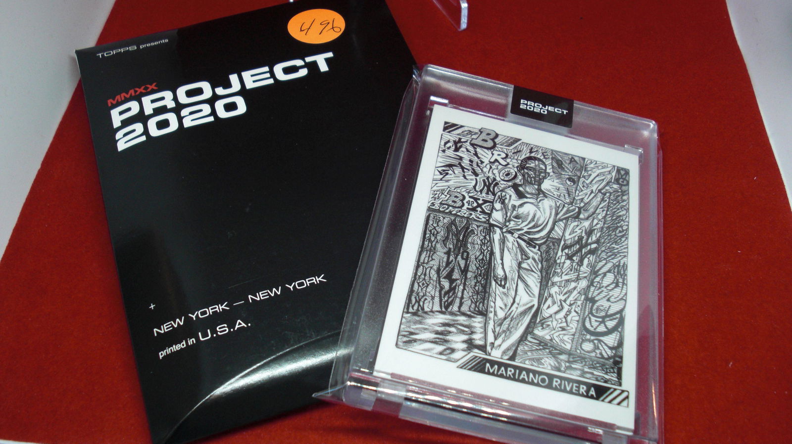 project 2020 mariano rivera in hard plastic case (1 of 1)