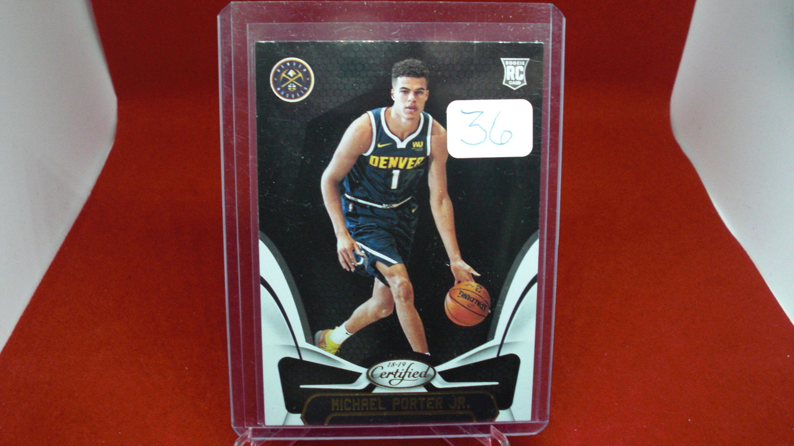 Michael Porter Jr. RC Card (1 of 1)
